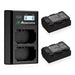 Powerextra Reemplazo Sony NP-FZ100 2 Baterias con Carcador - Fotoviaje