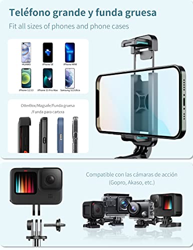 Palo selfie trípode, mini extensible con control remoto inalambrico