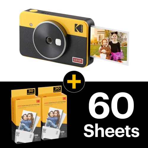 Kodak C210R Mini Shot 2 Instant Camera with Printer and 68 Sheets