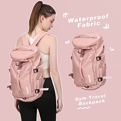 SZLX, mochila de viaje para mujer, rosa, pequeña (2023