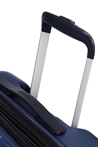 American Tourister Tracklite Spinner L, maleta grande, 78 cms, 120 L, azul marino