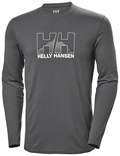 Helly Hansen Nord Grafik-Langarm-T-Shirt