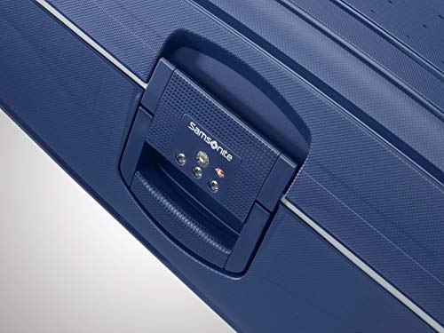 Samsonite S'Cure Spinner, maleta de cabina, 55 cms, 34l, azul