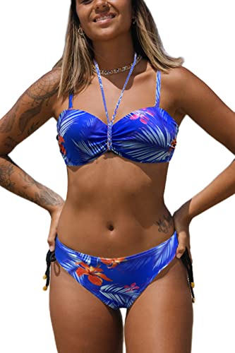 Rayson, conjunto de bikini brasileño de dos piezas, floral
