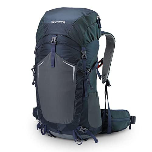 SKYSPER, 50 l, hiking backpacks, unisex, teal gray