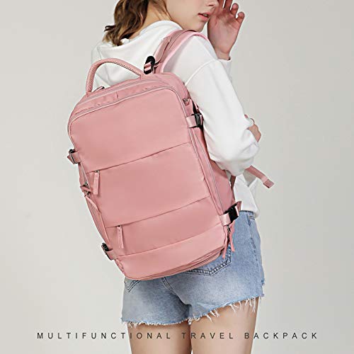 SZLX, mochila de viaje para mujer, rosa, pequeña, modelo A