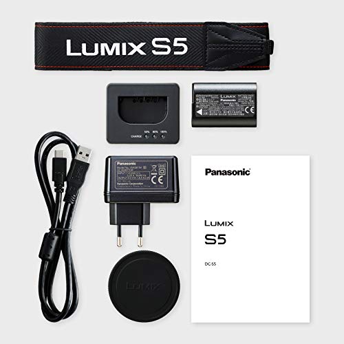 Panasonic Lumix DC-S5E-K, cámara evil de 24 MP