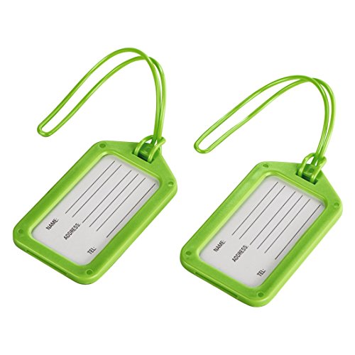 Hama Luggage Tags (2 Pack) Green