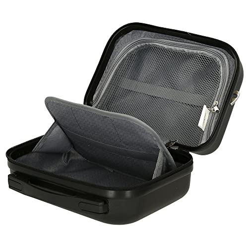 Movom Free Dots, adaptable toiletry case, black, 29x21x15 cm
