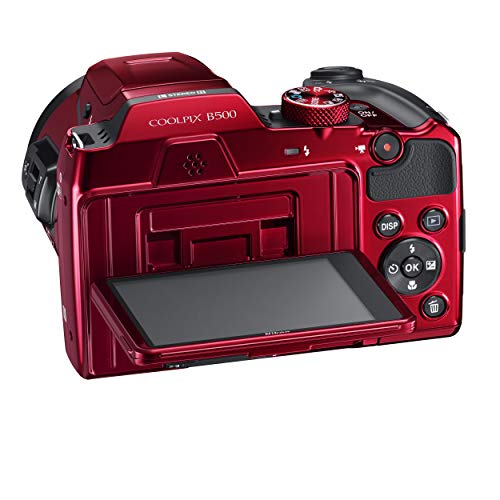Nikon COOLPIX B500, cámara digital de 16 MP, rojo
