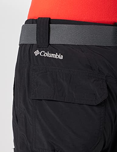 Columbia Silver Ridge 2, pantalones de senderismo convertibles, hombre, negro