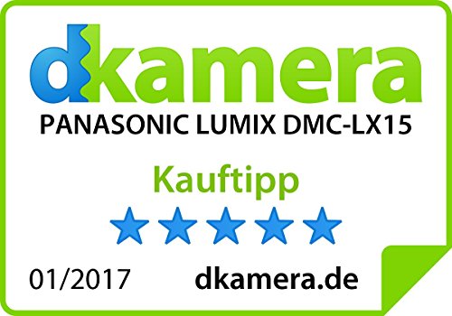 20,9 MP Panasonic Lumix DMC-LX15 mit F1.4-F2.8 24-72mm