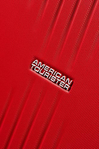 American Tourister Tracklite Spinner M, maleta mediana, 67 cms, 82 L, roja