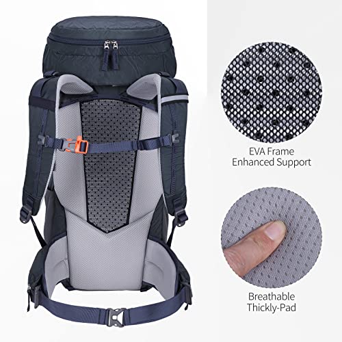SKYSPER, 50 l, hiking backpacks, unisex, teal gray