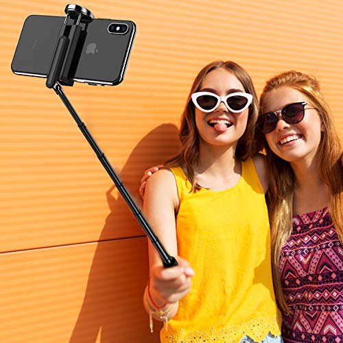 ATUMTEK, palo selfie trípode con bluetooth, mini extensible