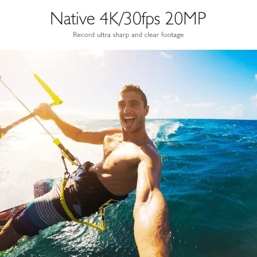 AKASO V50 Pro, Sportkamera native 4K/30fps, 20MP WiFi