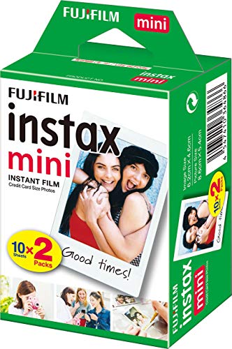 Fujifilm Instax Mini Brillo - Película fotográfica instantánea (2 x 10 hojas) - Fotoviaje