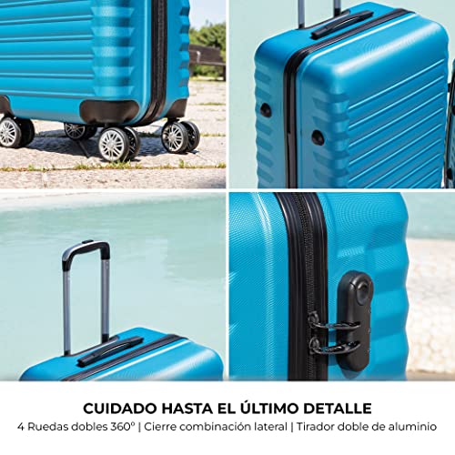 NUMADA, set of Rigid Suitcases 3 pcs. Mod. Newteck