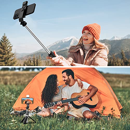 Fill Light Selfie Stick mit erweiterbarer drahtloser Fernbedienung
