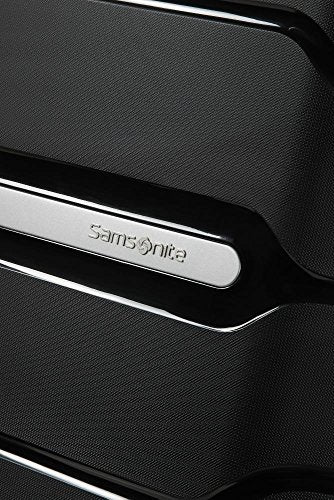 Samsonite Flux Spinner, erweiterbares Handgepäck, 55 cm, 44 l, schwarz