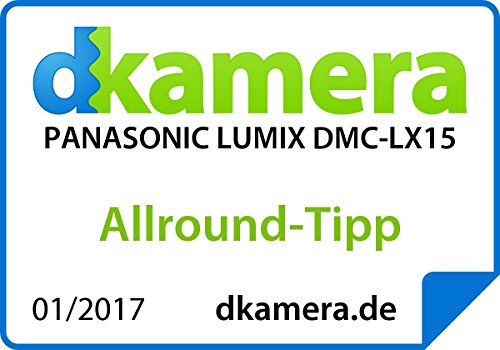 20,9 MP Panasonic Lumix DMC-LX15 mit F1.4-F2.8 24-72mm