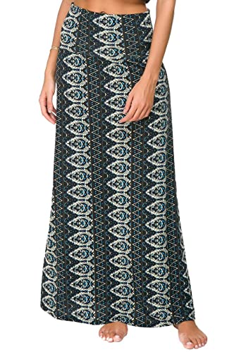 Falda larga de estilo bohemio para mujeres