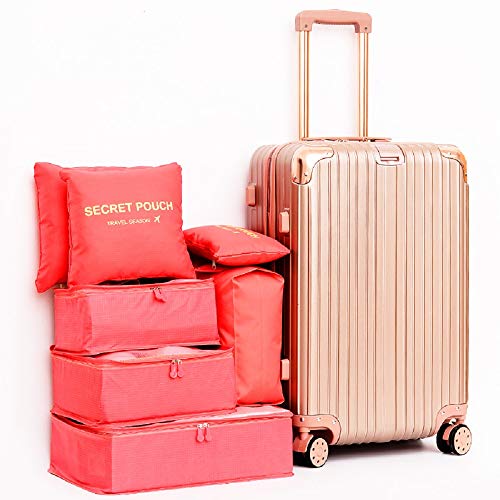 DoGeek 7 in 1 Travel Luggage Organizer Set