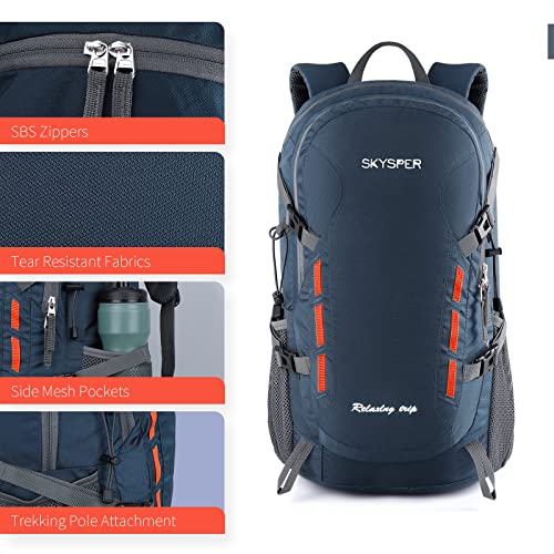 SKYSPER, hiking backpack, 30 liters, blue