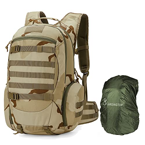 Mardingtop, 35 l, mochila de senderismo táctica militar, camuflaje del desierto