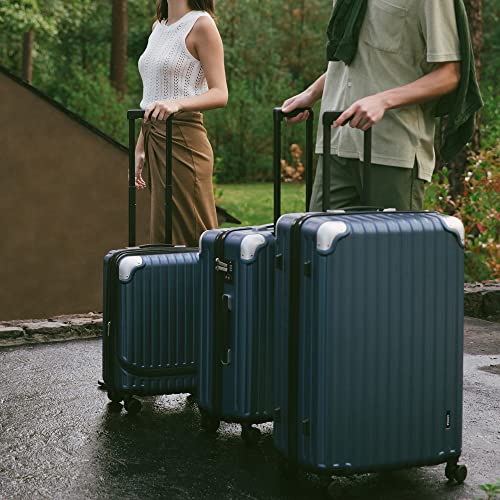 LEVEL8, juego de maletas rígidas de 3 piezas, maletas de viaje