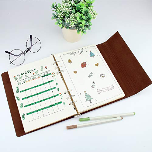 VEESUN, vintage travel notebook, gift for men and women