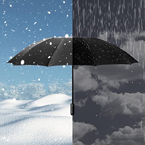 kompakter faltbarer Regenschirm automatisch faltbarer umgekehrter Regenschirm
