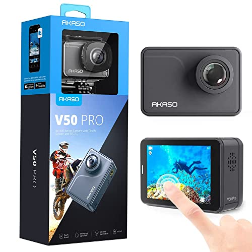 AKASO V50 Pro, Sport Camera Native 4K/30fps, 20MP WiFi