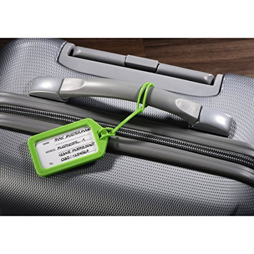 Hama, etiquetas para equipaje (2 unidades), verde