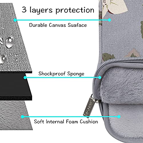 MOSISO Protective Sleeve for Small Laptops Gray