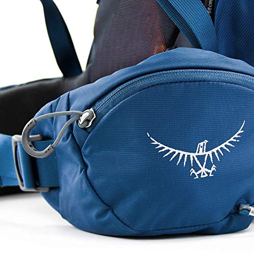 Osprey Kestrel, 48L, Men's Hiking Backpack, Blue