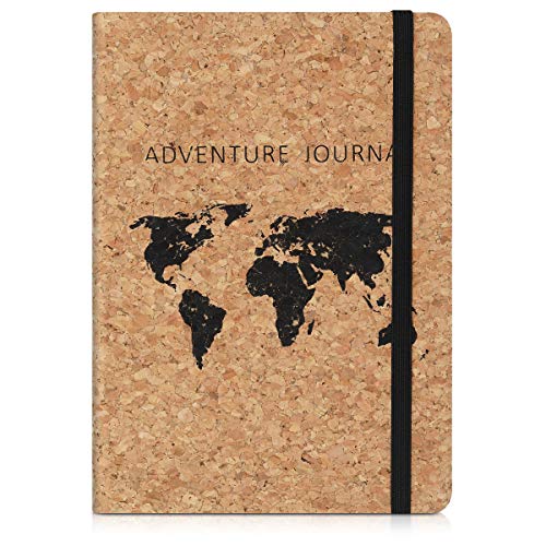 Navaris Eco Travel Journal World Map Design