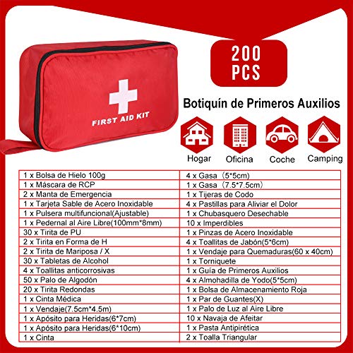 200 piece first aid kit