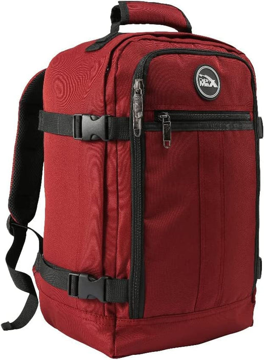 Bolsa de cabina convertible en mochila 40x20x25cm Ryanair 10kg equipaje de  mano bolso de cabina Vueling rojo