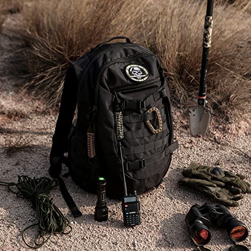 Mardingtop, 28L, Tactical Hiking Backpack, Black