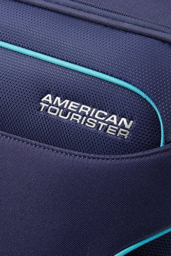 American Tourister Holiday Heat Upright, maleta de cabina, 55 cms, 42 L, azul marino